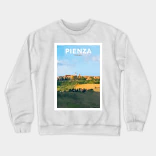 Pienza, Tuscany, Italy Crewneck Sweatshirt